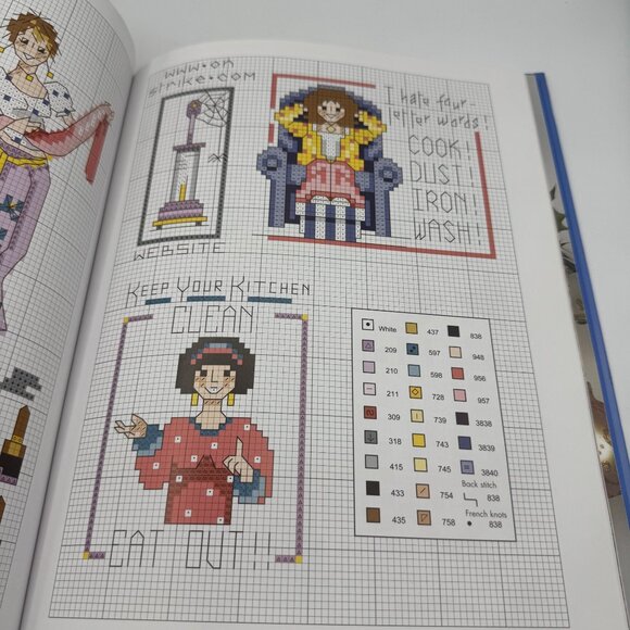 Cross Stitch Celebrations Month By Month Book By Sue Cook Hardcover - Picture 6 of 6